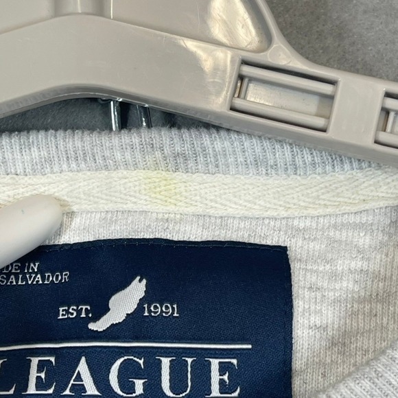 UC Davis Sweatshirt Mens Medium Gray Est 1908 Graphic Kangaroo Pocket League - Picture 8 of 14